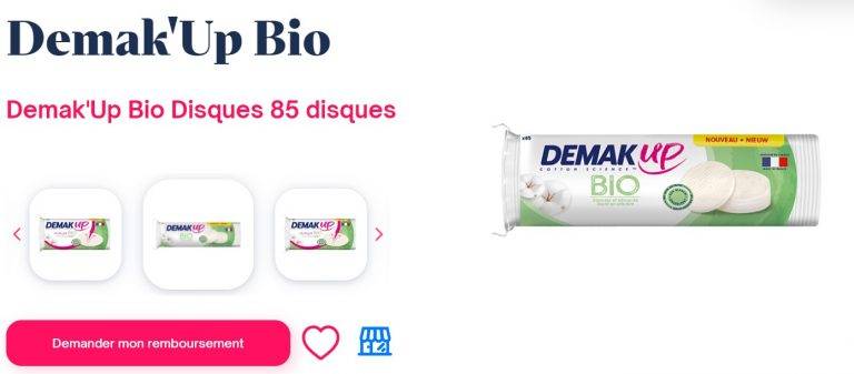 Nouvelle gamme Demak’Up Bio (100% remboursé du 17/01/22 au 16/02/22)