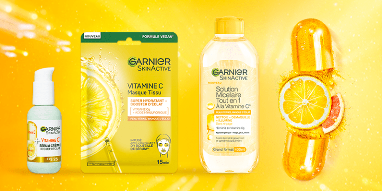 Testez gratuitement la nouvelle routine soin de la peau Garnier à la vitamine C [Campagne Février 2022]