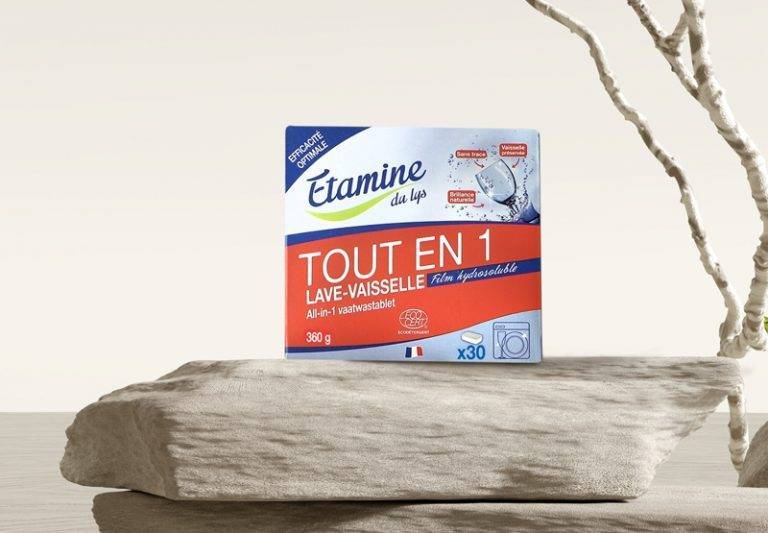 Testez gratuitement 30 Tablettes Lave-vaisselle Tout en 1 de la marque Etamine du lys [Campagne Février 2022]