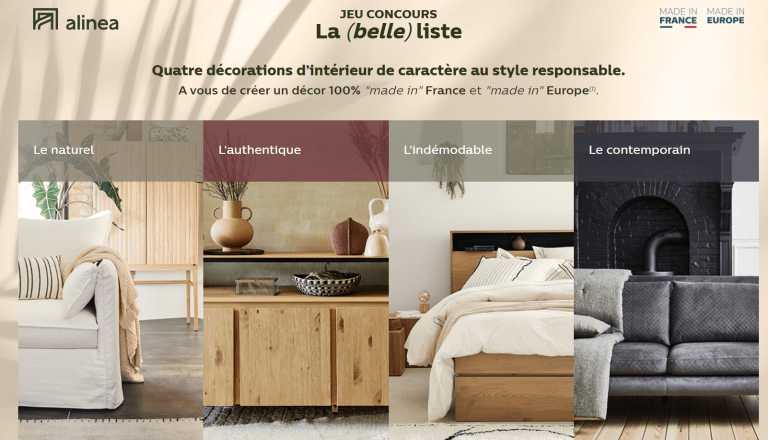 Jeu-Concours – Alinéa « La (Belle) Liste » [du 1er mars au 31 mai 2022]