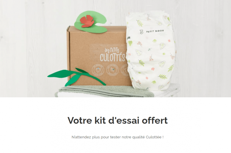 Obtenez des couches gratuites « Les Petits Culottés »