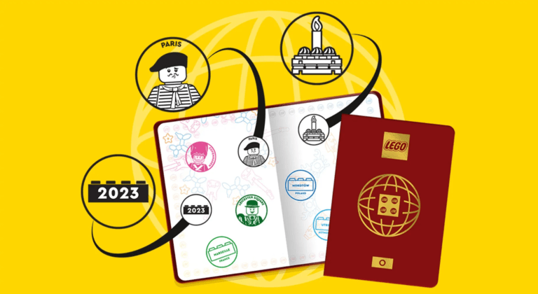 Un passeport Lego offert en magasin