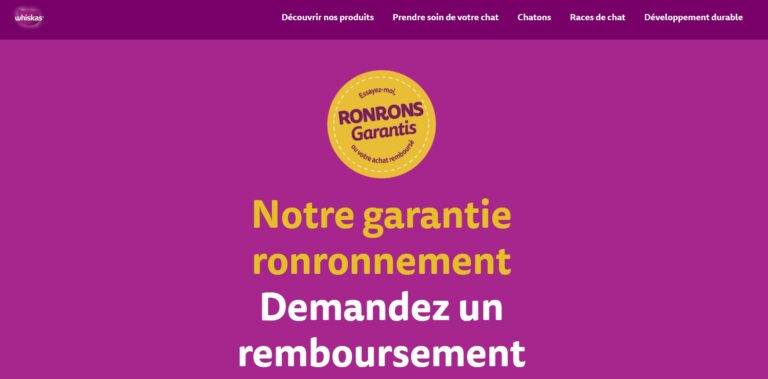 Offre de remboursement sachet fraîcheur WHISKAS [du 13 février 2023 au 30 novembre 2023]