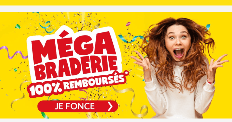 Braderie Gifi 2023 : des produits remboursés à 100%